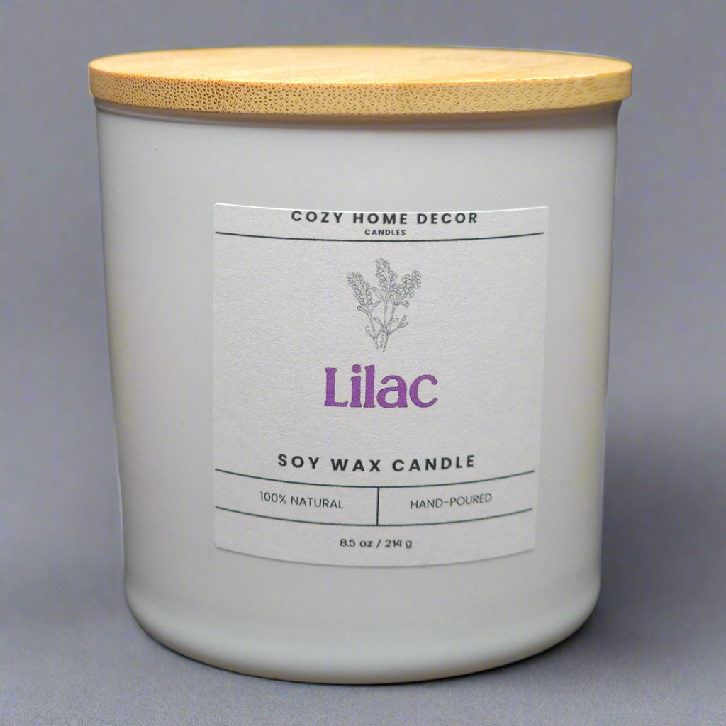 8.5 oz Lilac Candle