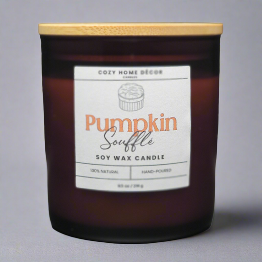 8.5 oz Pumpkin Soufflé Candle
