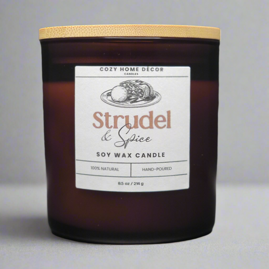 8.5 oz Strudel & Spice Candle