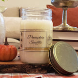 10 oz Pumpkin Souffle Mason Jar Candle