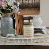 10 oz Strawberry Cheesecake Mason Jar Candle