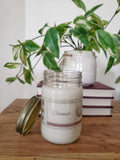 10 oz Coconut Mason Jar Candle