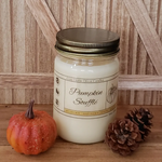 10 oz Pumpkin Souffle Mason Jar Candle