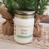 10oz White Birch Mason Jar Candle